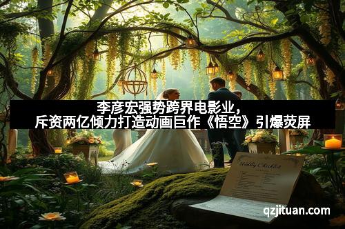 李彦宏强势跨界电影业，斥资两亿倾力打造动画巨作《悟空》引爆荧屏